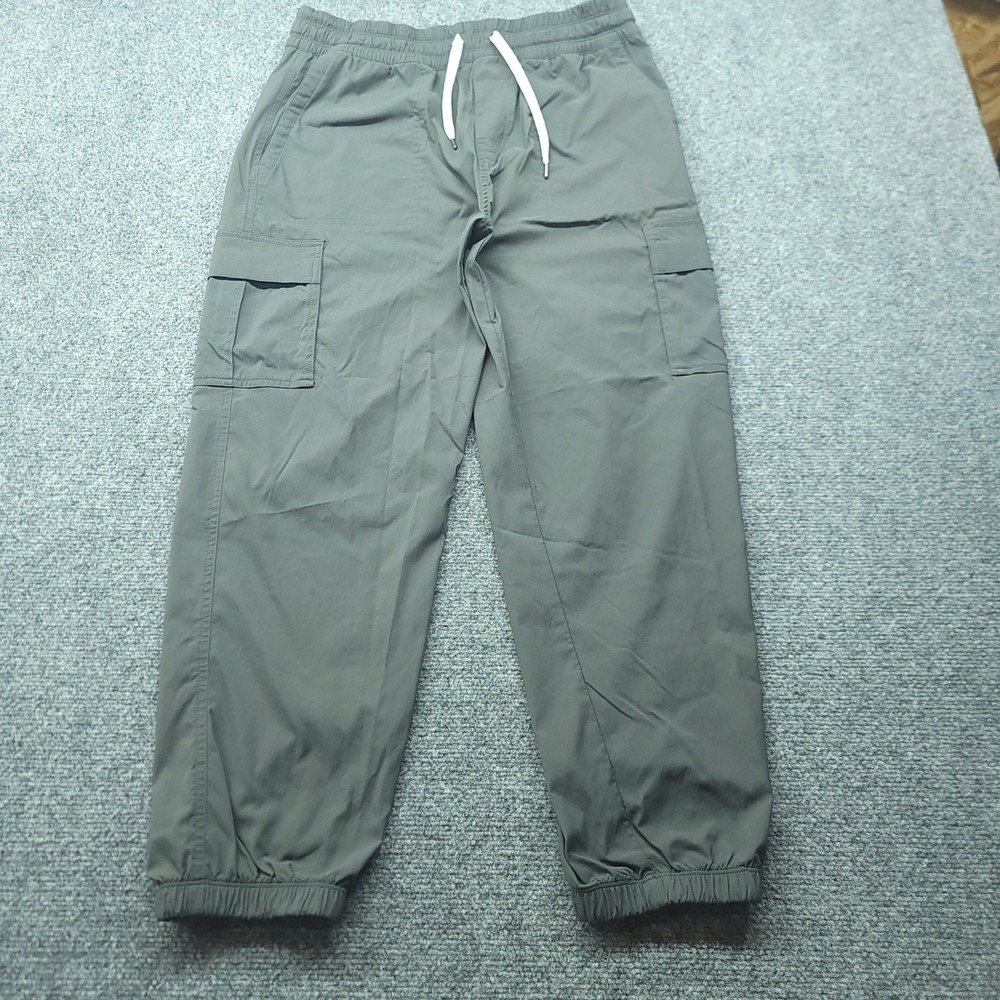 Vuori Mens Ripstop Cargo Pants Charcoal Grey VW494 Joggers Size L